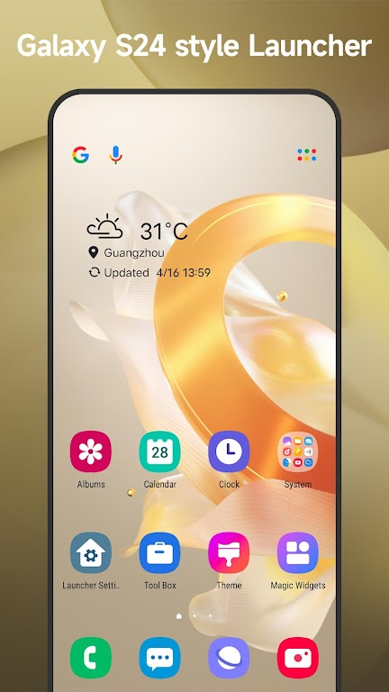 Cool S24 Launcher Galaxy OneUI Mod应用截图第0张