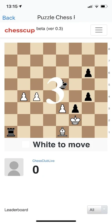 Puzzle Chess Rush স্ক্রিনশট 0
