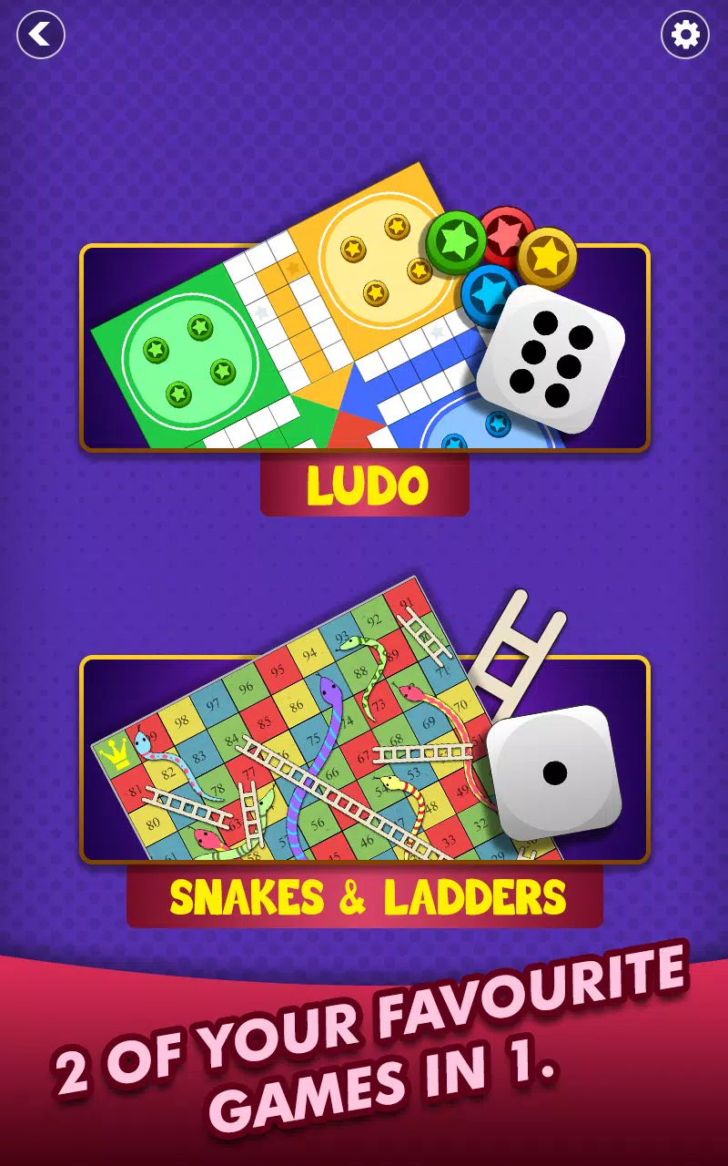 LUDO SaapSeedhi Snakes&Ladders ဖန်သားပြင်ဓာတ်ပုံ 1