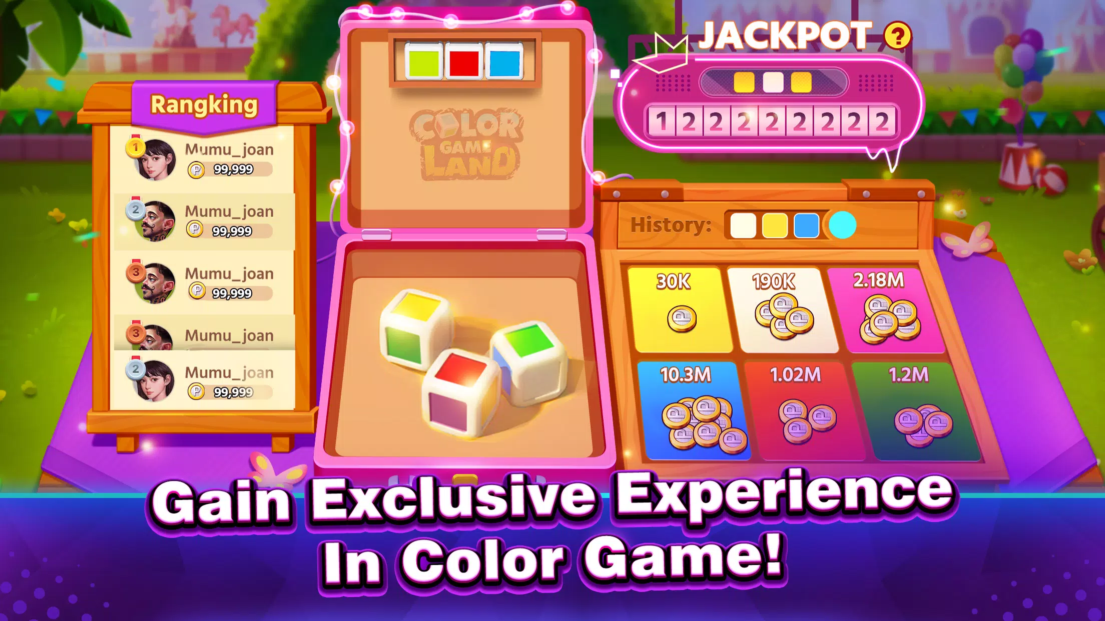 Color Game Land 螢幕截圖 2