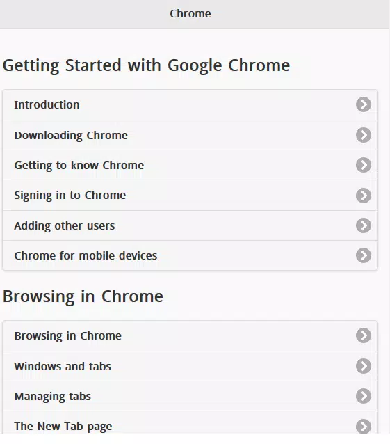 Tutorials for Web Browser Captura de tela 0