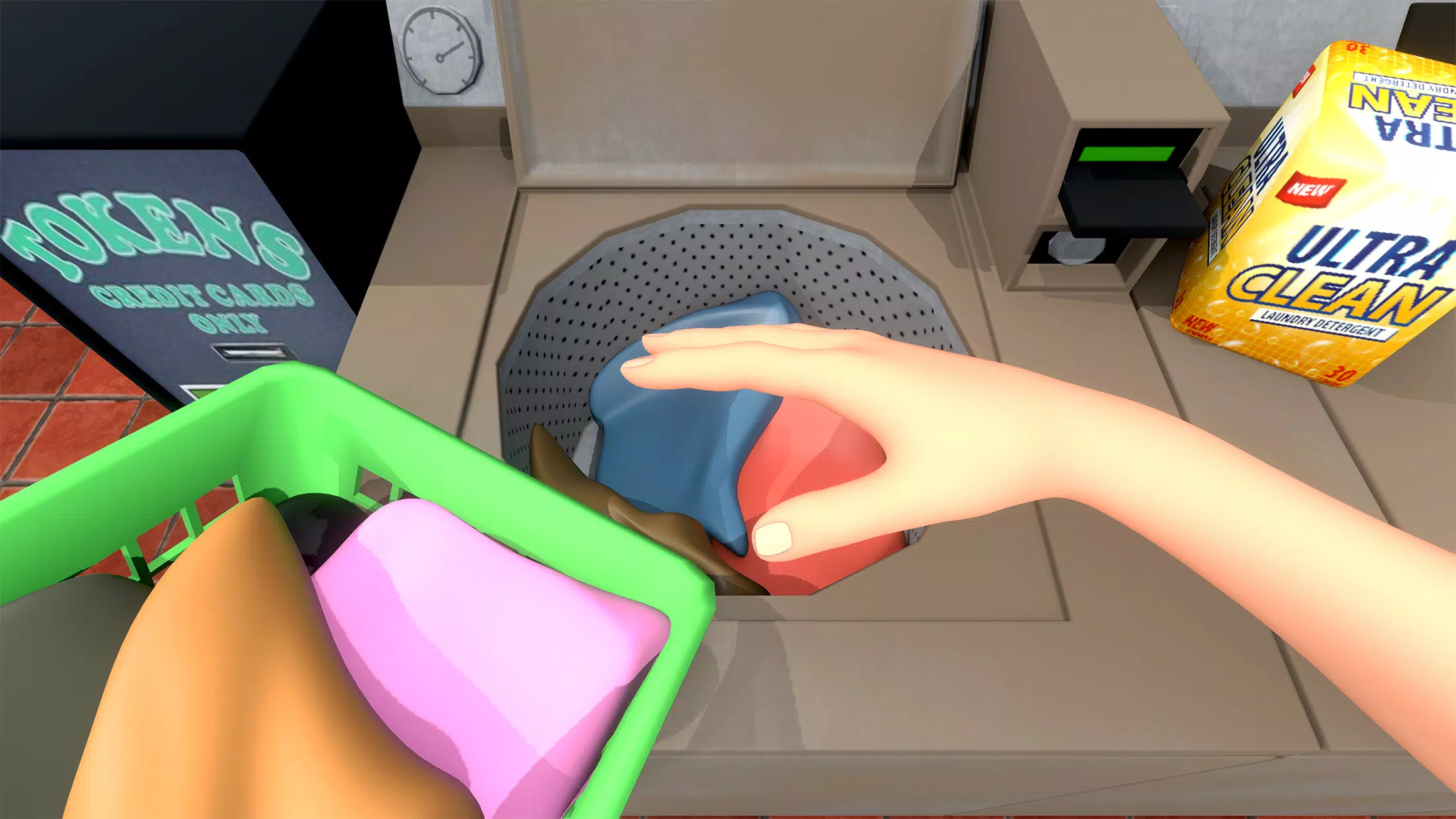 Laundry Shop Manager Game 螢幕截圖 0