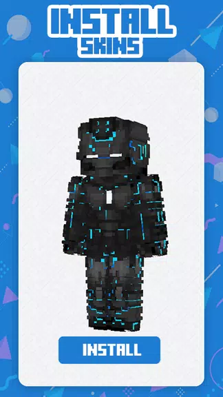 Neon Squad Skin Minecraft 스크린샷 3