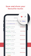 Unreserved: Bus Timetable App Capture d'écran 3