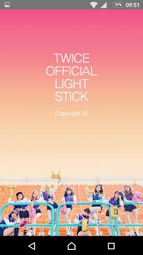 TWICE LIGHT STICK ဖန်သားပြင်ဓာတ်ပုံ 0