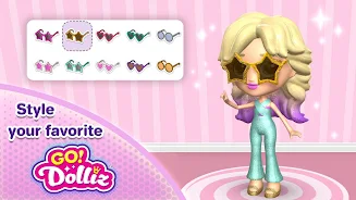 Go Dolliz: Doll Dress Up Captura de pantalla 1