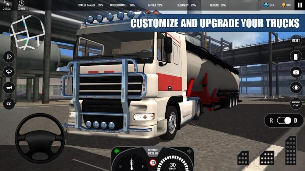 Truck Simulator PRO Europe Captura de tela 2