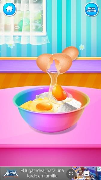 Unicorn Food - Sweet Rainbow Cake Desserts Bakery 螢幕截圖 2