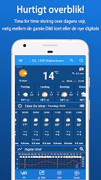 CityWeather – DMI & YR Schermafbeelding 0