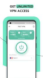 FastVPN - Secure & Fast VPN Schermafbeelding 1