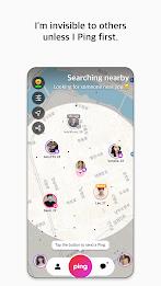 Ping - Finding nearby friends Ảnh chụp màn hình 3