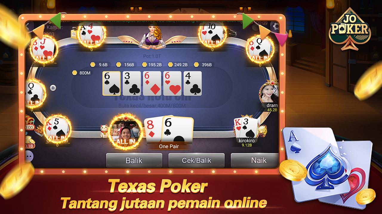 JOJO Texas Domino Gaple Slot Ekran Görüntüsü 3