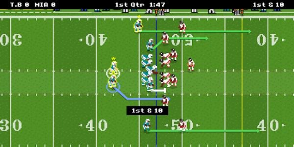 Retro Bowl MOD Capture d'écran 1