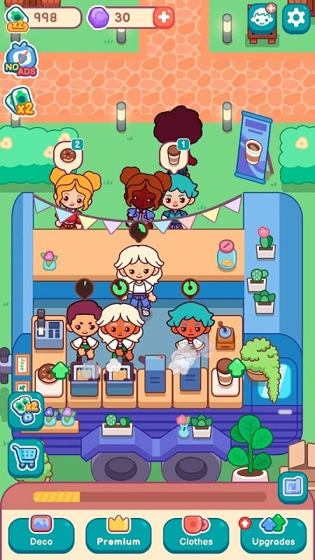 My Sweet Coffee Shop Скриншот 0