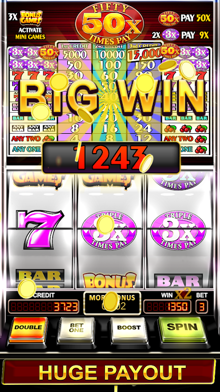 Triple Fifty Times Pay - Free Vegas Style Slots应用截图第0张