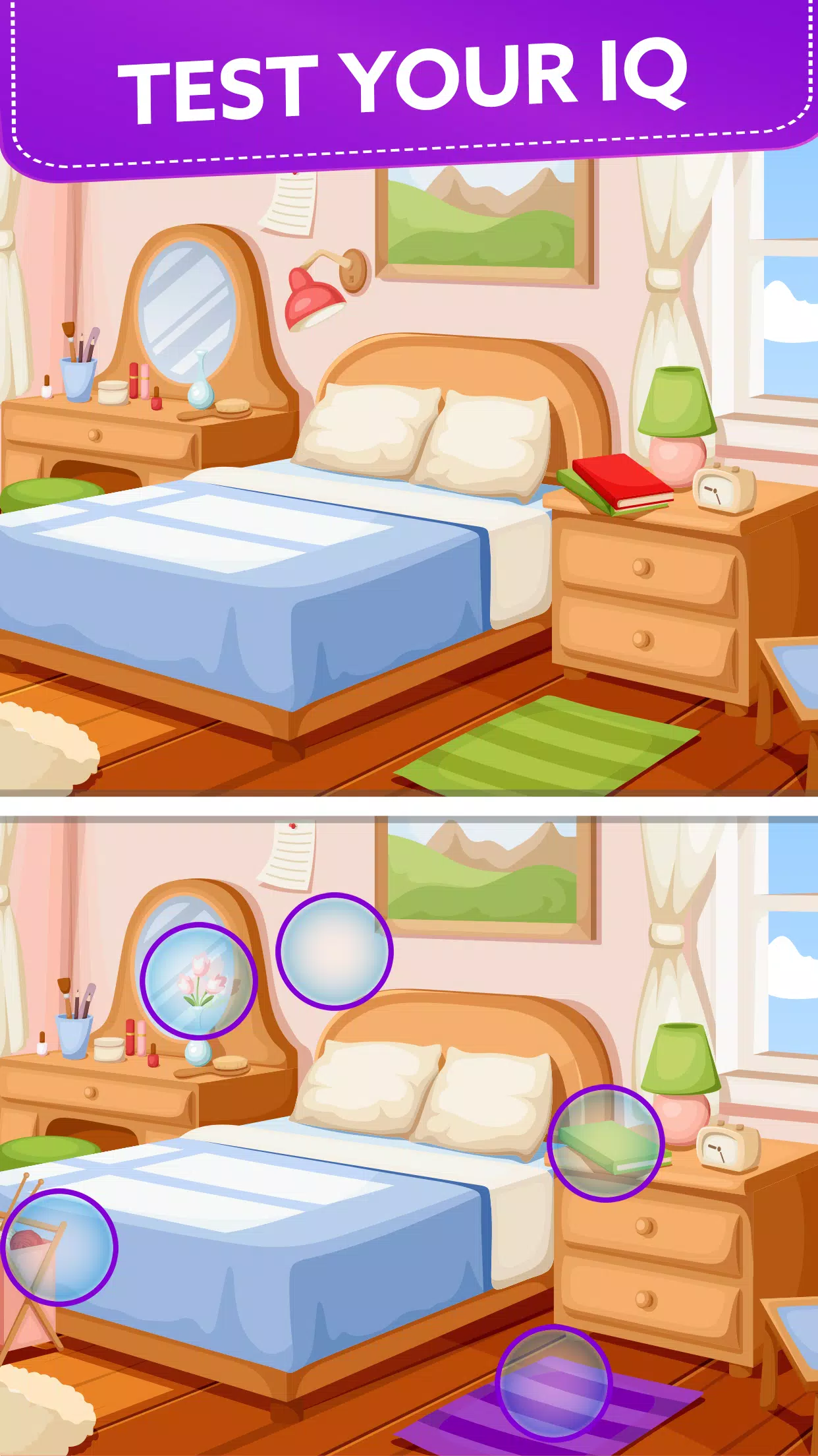 Spot 5 Differences: Find them! Screenshot 2