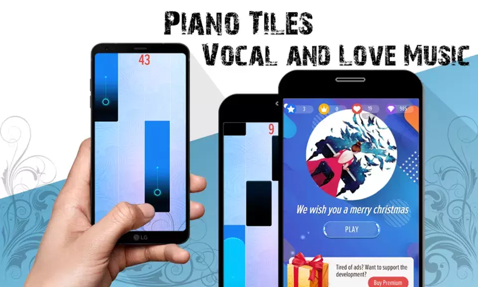 Piano Tiles - Vocal & Love Music Ekran Görüntüsü 0