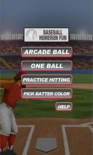 Baseball Homerun Fun Captura de tela 2