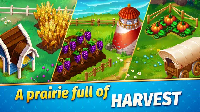 Solitaire Golden Prairies Ảnh chụp màn hình 1