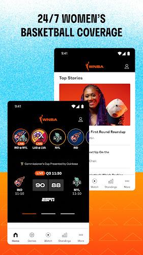 WNBA - Live Games & Scores ภาพหน้าจอ 1