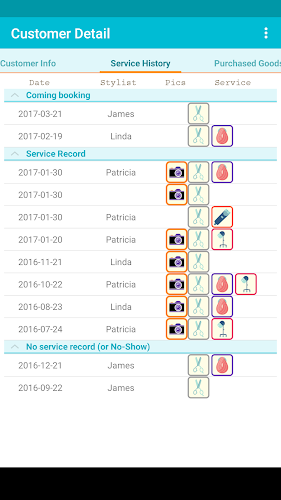 TapStyle 헤어 살롱 / 헤어드레서 스크린샷 2