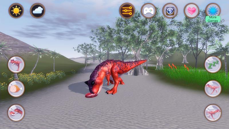 Talking Carnotaurus ภาพหน้าจอ 1