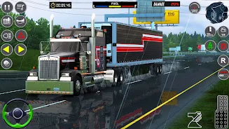 US Cargo Truck Simulator Game স্ক্রিনশট 1