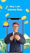 MicroLoan VIP - safe&easy loan Ảnh chụp màn hình 1