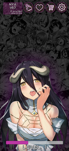 Ahegao Clicker Tangkapan skrin 1