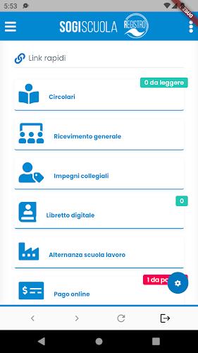 Schermata REGISTRO SOGI SCUOLA 1