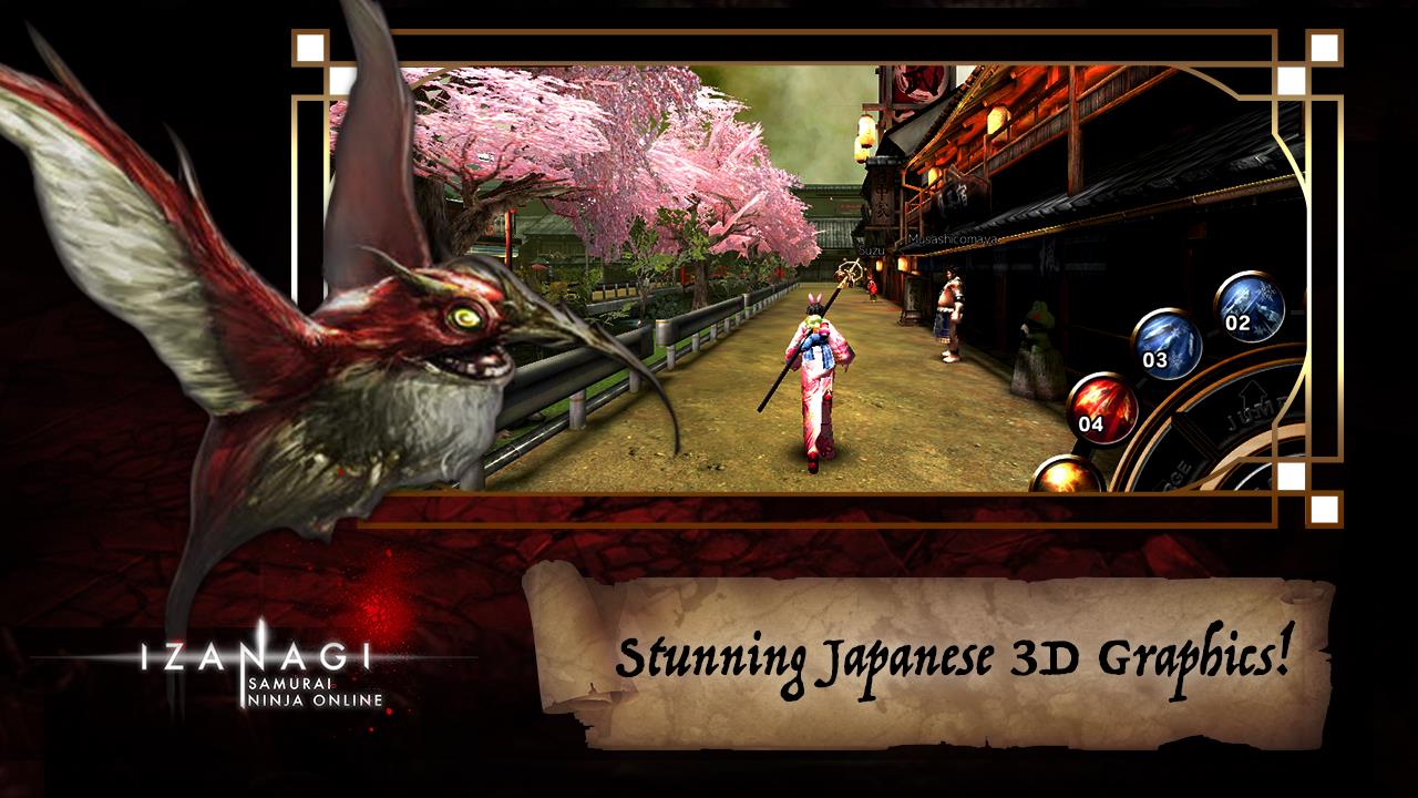 RPG IZANAGI ONLINE MMORPG ภาพหน้าจอ 1