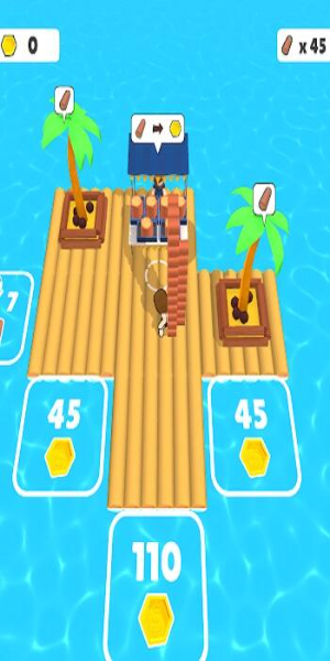 Raft Life - Build, Farm, Stack スクリーンショット 0