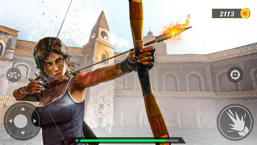 Animal Archery Hunting Games Ảnh chụp màn hình 1