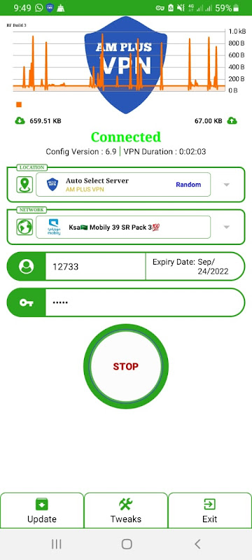 AM PLUS VPN Ekran Görüntüsü 2