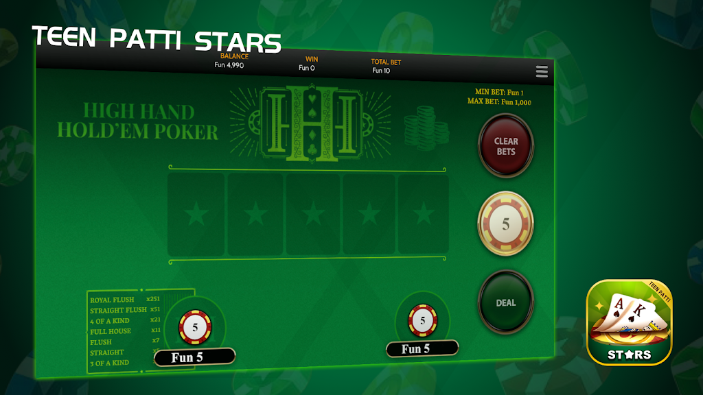 Teen Patti Stars Captura de pantalla 3