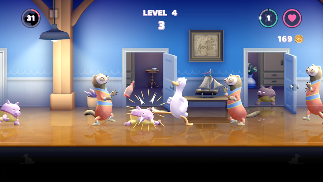 Punch Kick Duck Mod स्क्रीनशॉट 3