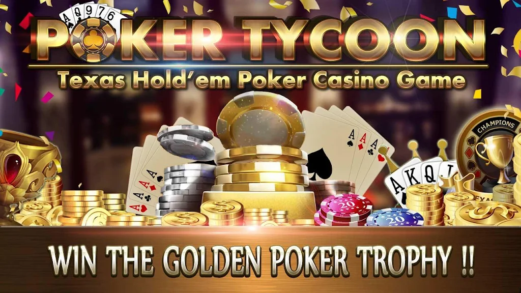 Poker Tycoon - Texas Hold'em Poker Casino Game 螢幕截圖 0