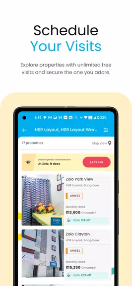 Zolo Coliving - Rent PG Online 螢幕截圖 2