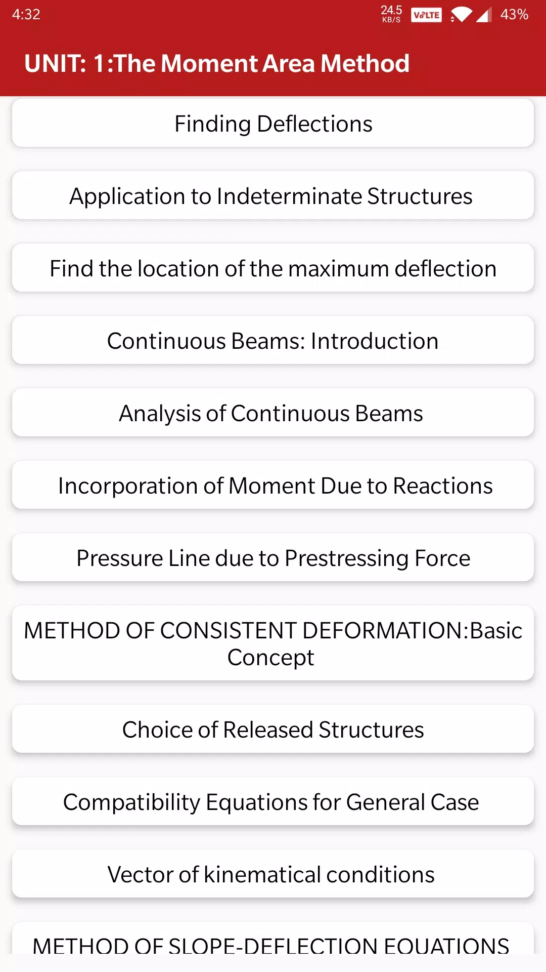 STRUCTURAL ANALYSIS - II应用截图第0张