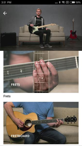 Fender Play - Learn Guitar ဖန်သားပြင်ဓာတ်ပုံ 1