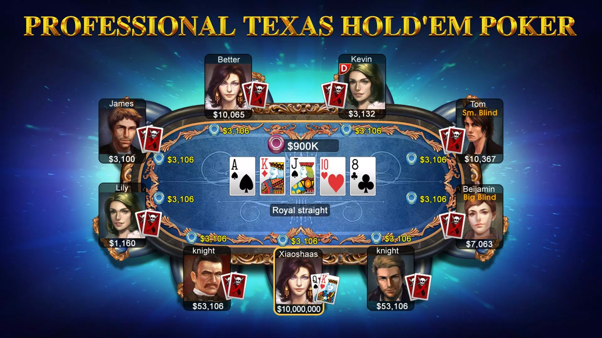 DH Texas Poker Captura de pantalla 0