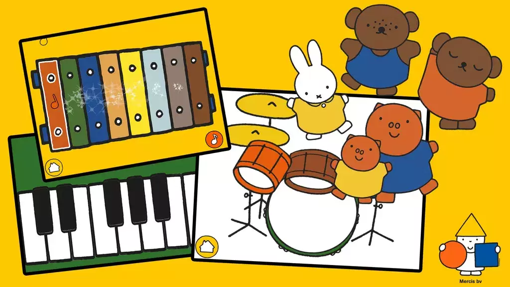 Miffy - Educational kids game Скриншот 1