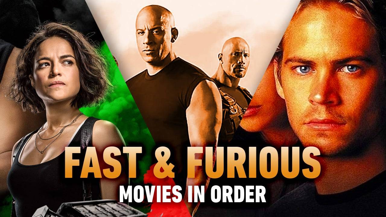 Image: Fast and Furious Movie Collage