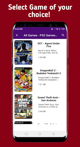 PS2 Games Downloader ภาพหน้าจอ 1