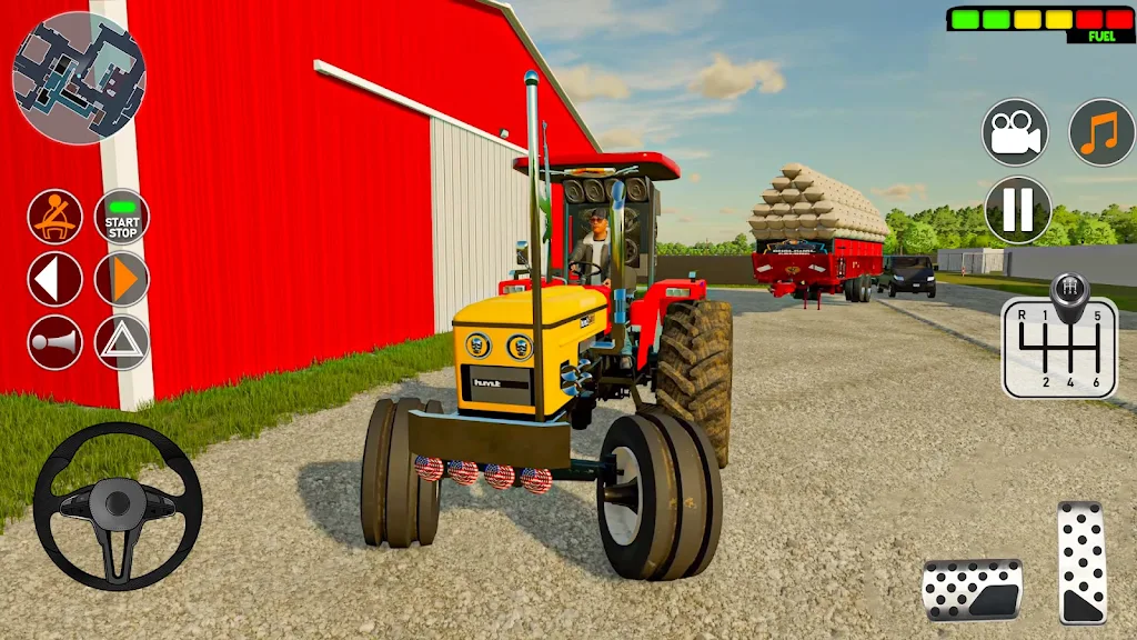 Cargo Tractor Farming Game 3D Ảnh chụp màn hình 0