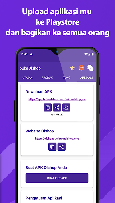 bukaOlshop - Buat App Toko ဖန်သားပြင်ဓာတ်ပုံ 2