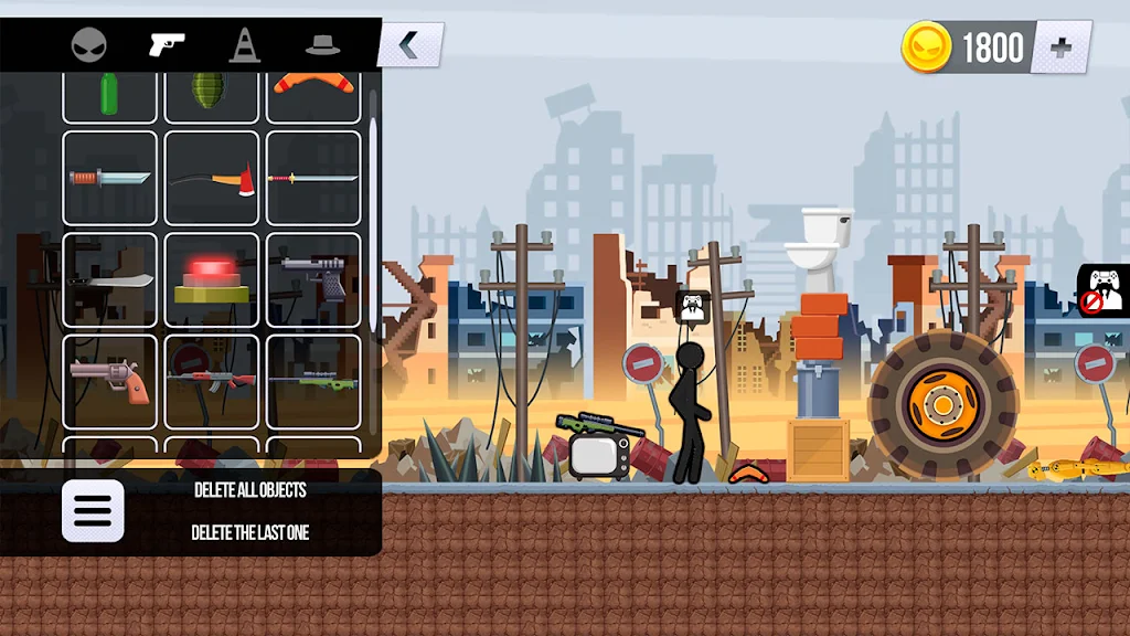 Ragdoll Stikman Sandbox 스크린샷 1