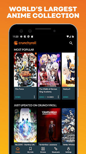 Crunchyroll Ảnh chụp màn hình 0