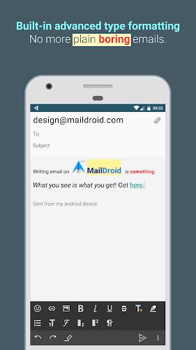 MailDroid -  Email App 스크린샷 3