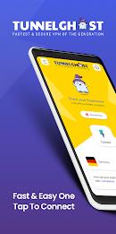 VPN Tunnel Ghost ဖန်သားပြင်ဓာတ်ပုံ 1